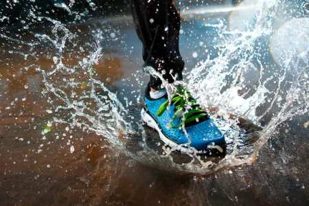 jogging-pfuetze